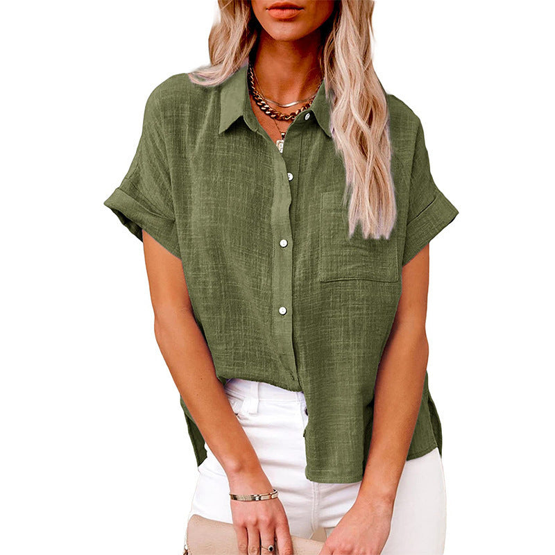 LORVENE Flowy Casual Shirt