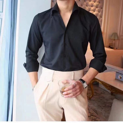 LORVENE Classic Denim Shirt