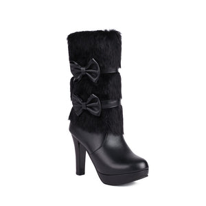 Luxe Platform Heel Boot