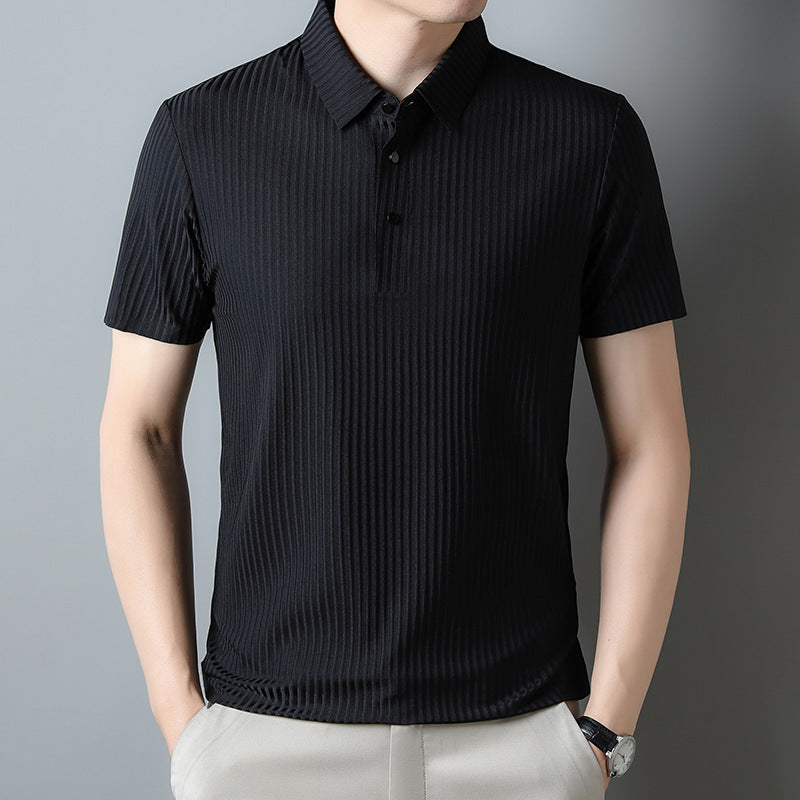 LORVENE Minimalist Polo Shirt