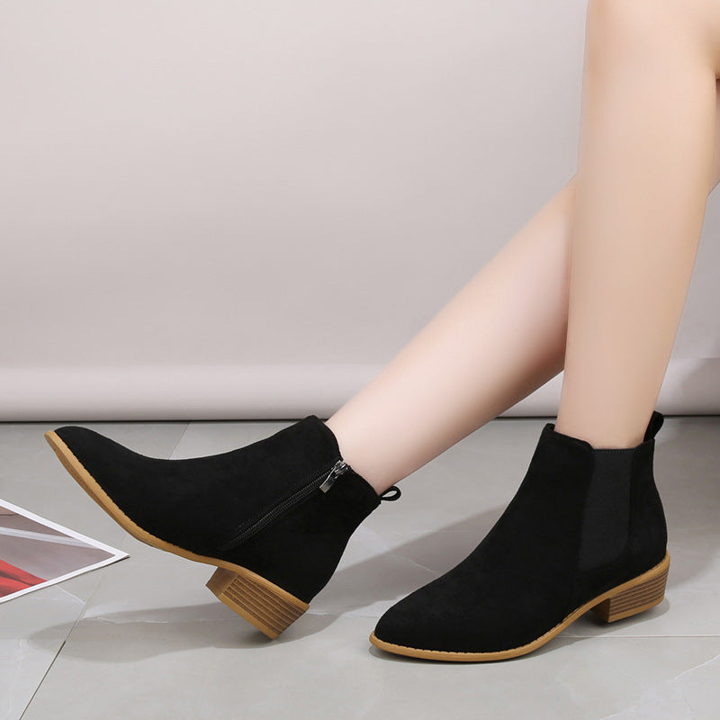 LORVENE Minimalist Chelsea Boots
