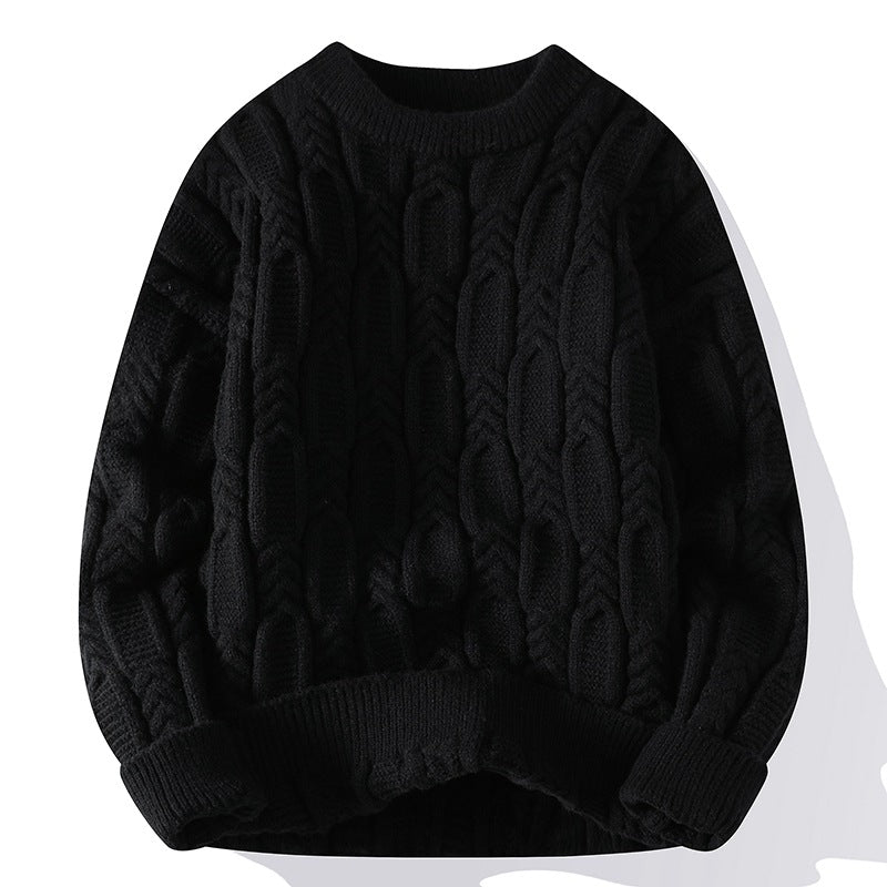 LORVENE Heritage Wool Turtleneck Sweater