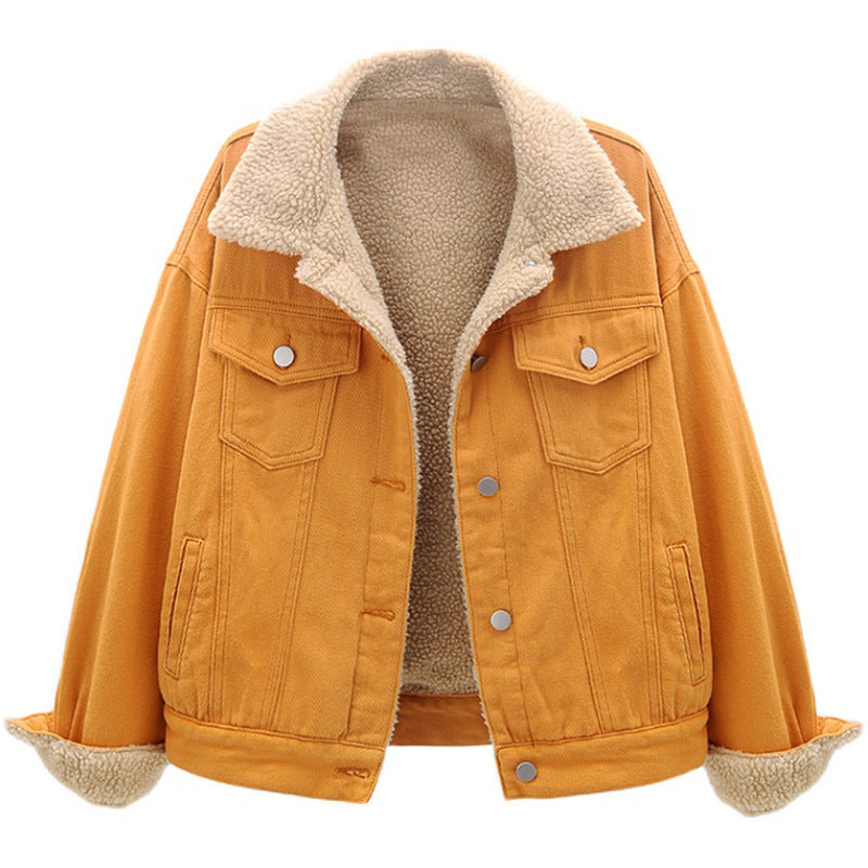 LORVENE Quilted Leather Jacket