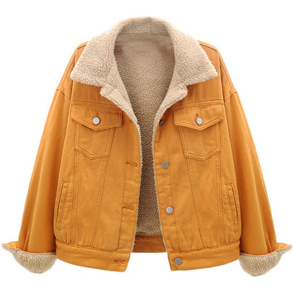 LORVENE Quilted Leather Jacket