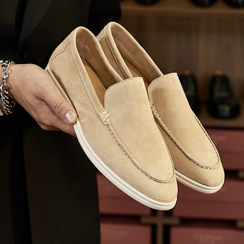 Men’s Classic Slip-On Suede Loafers