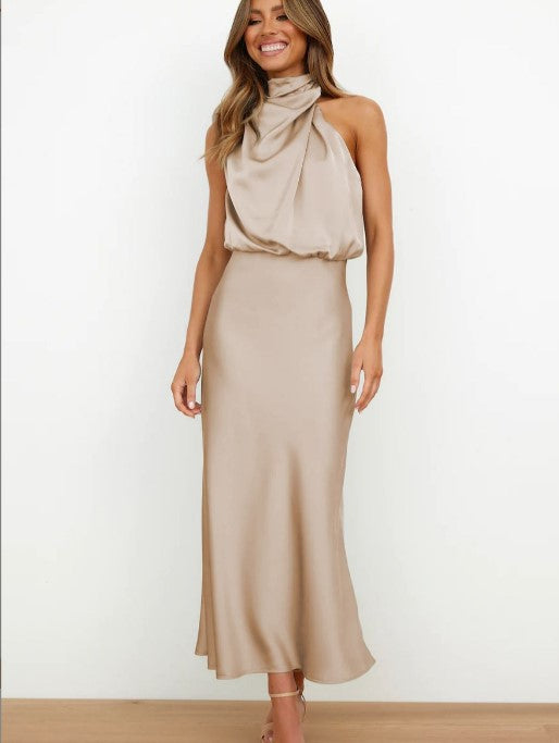 LORVENE Luxe Flow Dress