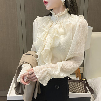 LORVENE Studio Satin Shirt