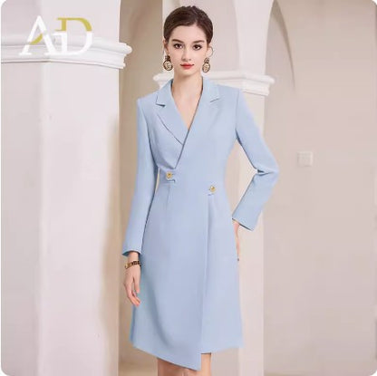 LORVENE Elegant Satin Dress