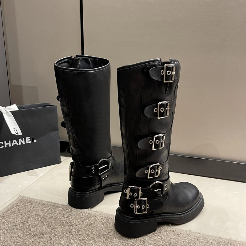 LORVENE Croc Pattern Boots