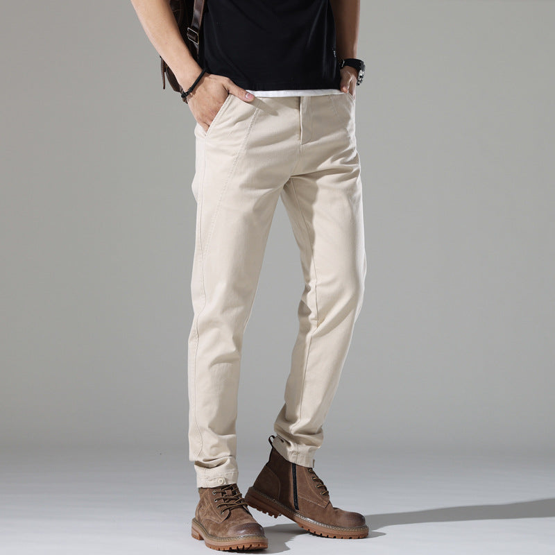 LORVENES Men’s Everyday Tailored Dress Pants