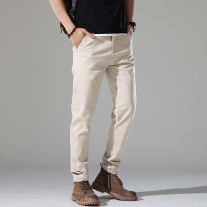 LORVENES Men’s Everyday Tailored Dress Pants