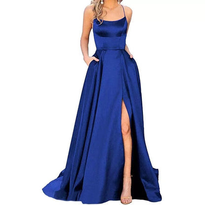 LORVENE Pure Satin Maxi