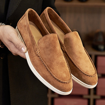 Men’s Classic Slip-On Suede Loafers