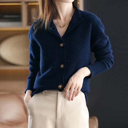 LORVENE Essential Knit Cardigan