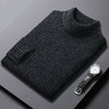 B8177 Half turtleneck grey