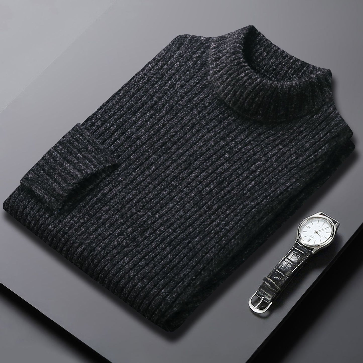 LORVENE Luxe Knit Turtleneck