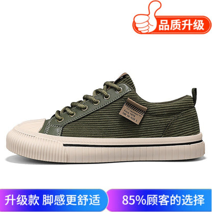 Men’s Corvin Textured Canvas Sneakers