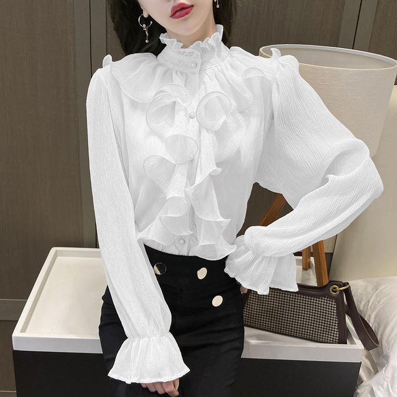 LORVENE Studio Satin Shirt