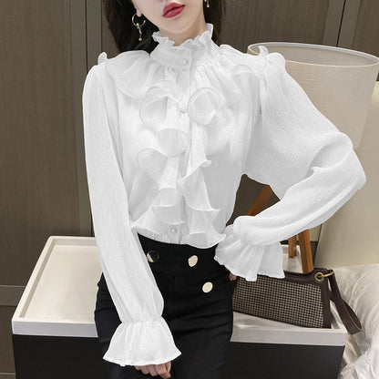 LORVENE Studio Satin Shirt