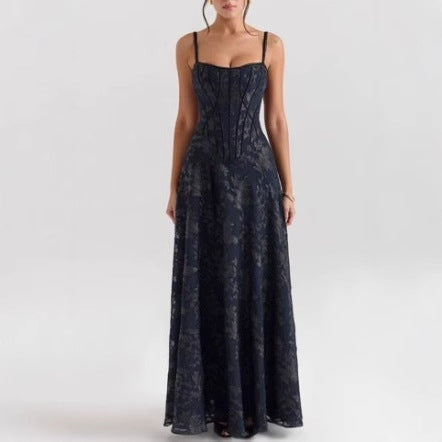 LORVENE Chic Silk Maxi