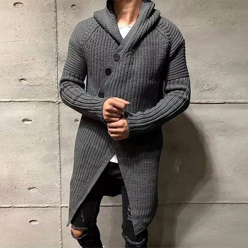 LORVENE Cashmere Knit Cardigan Coat