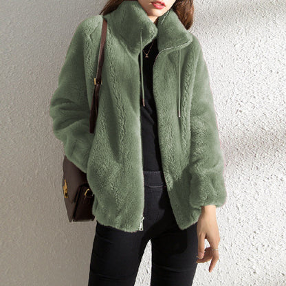 LORVENE Oversized Rib Cardigan