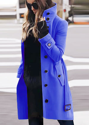 Structured Wrap Coat