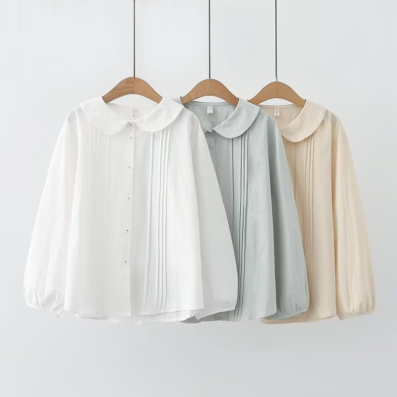 LORVENE Chic Collar Shirt