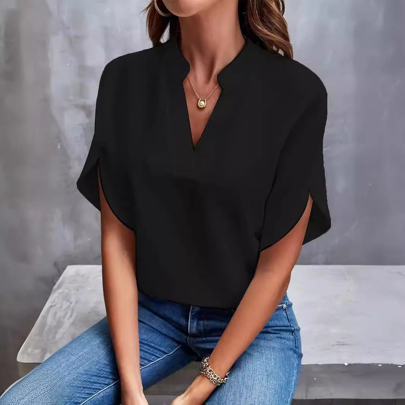 LORVENE Signature Office Blouse Shirt