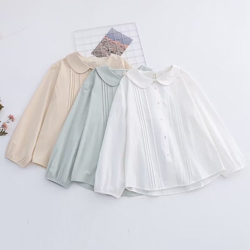 LORVENE Chic Collar Shirt