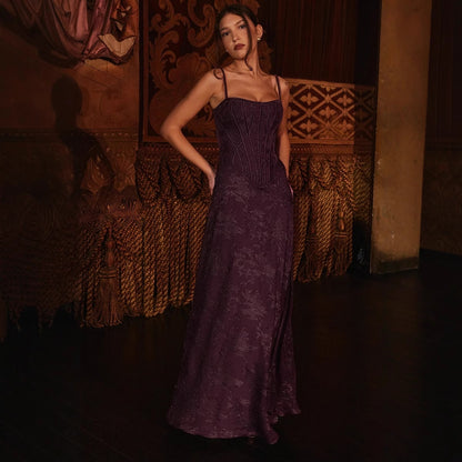 LORVENE Chic Silk Maxi