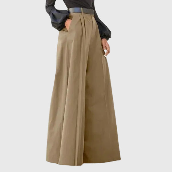LORVENES High Waist Stretch Work Pants - LORVENES