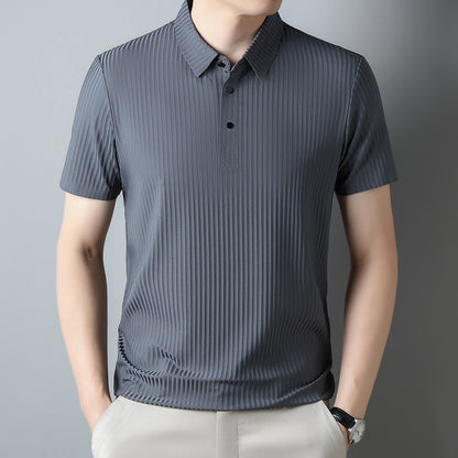 LORVENE Minimalist Polo Shirt