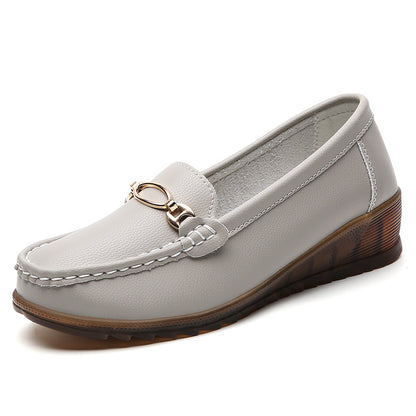 LORVENES Comfort Wedge Bit Loafers