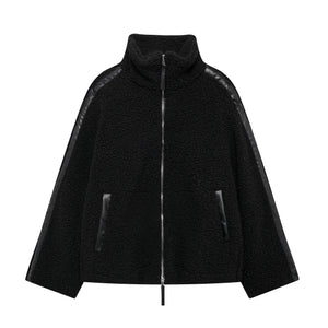 LORVENES Turtleneck Coat
