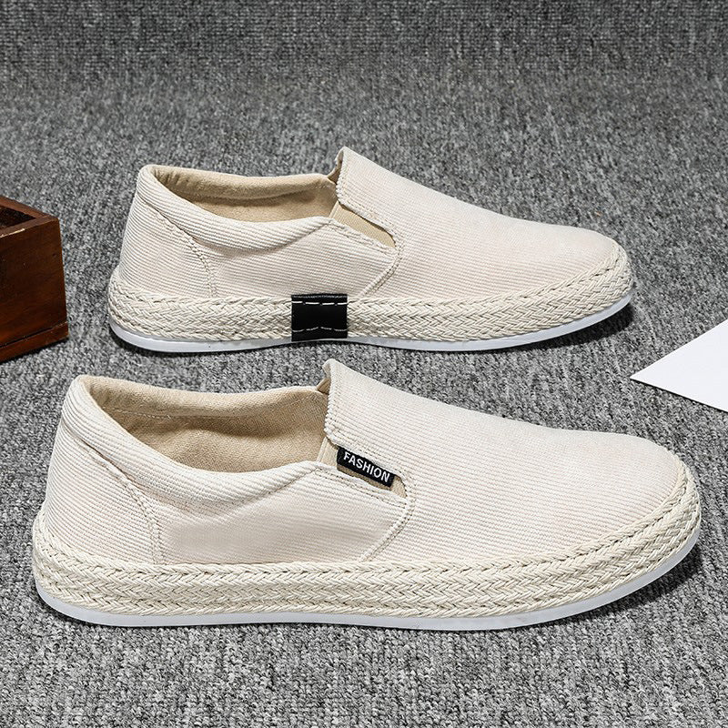 Men’s Linen Breeze Slip-On Loafers