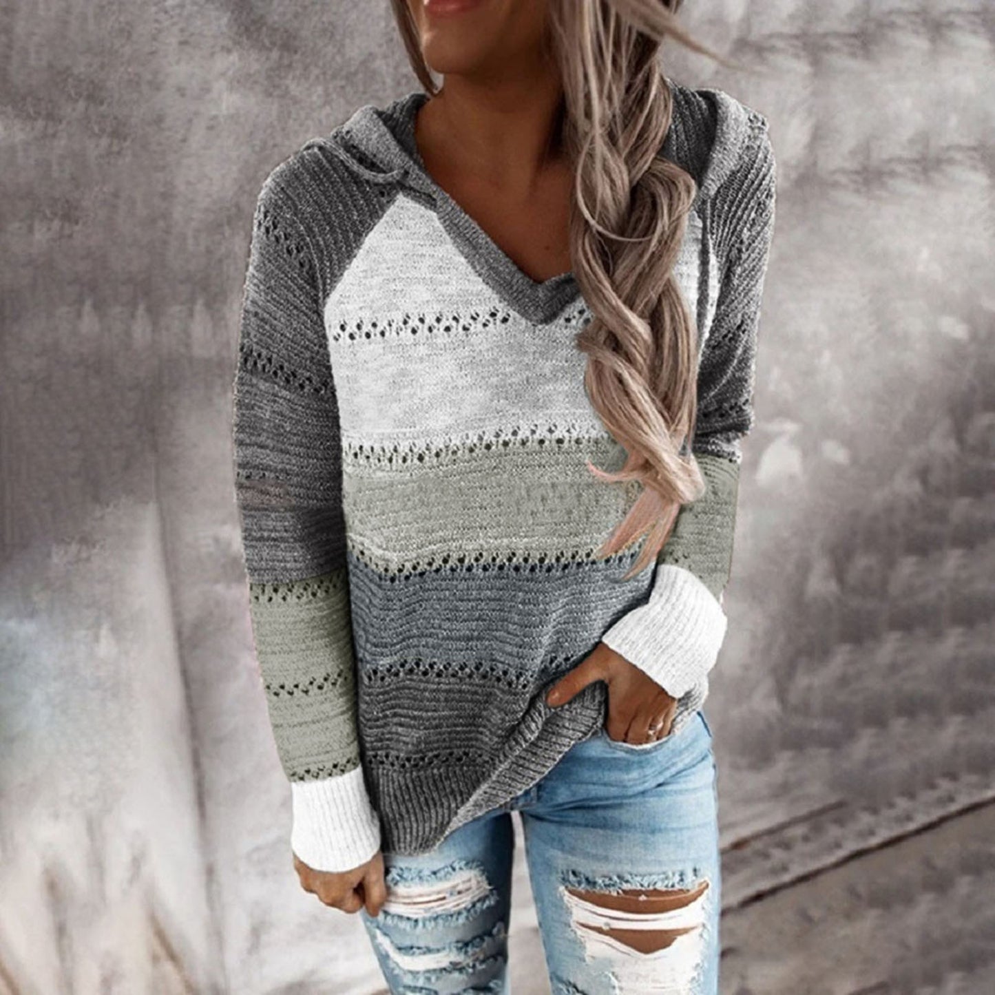 LORVENE Cashmere Touch Sweater