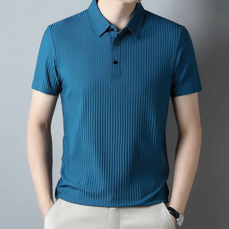 LORVENE Minimalist Polo Shirt