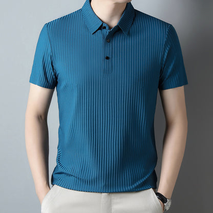 LORVENE Minimalist Polo Shirt