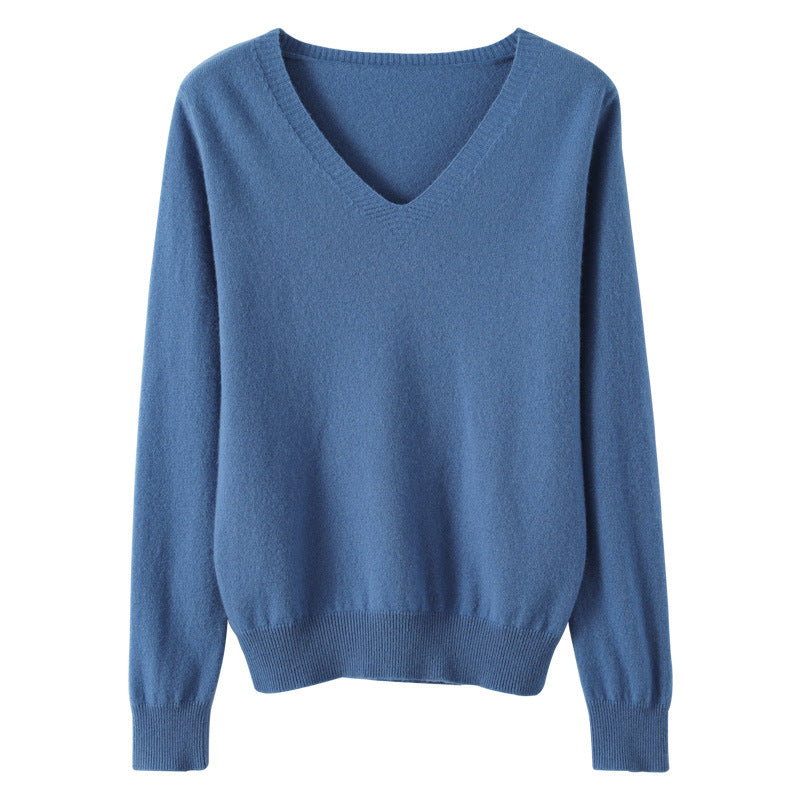 LORVENE Ribbed Knit Sweater