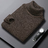 B8177 high collar coffee color