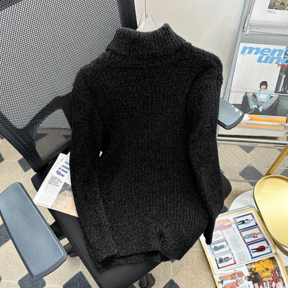 LORVENE Cashmere High Neck Sweater