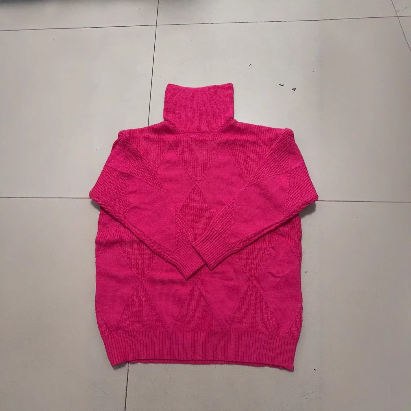 LORVENE Essential Oversize High Neck Knit