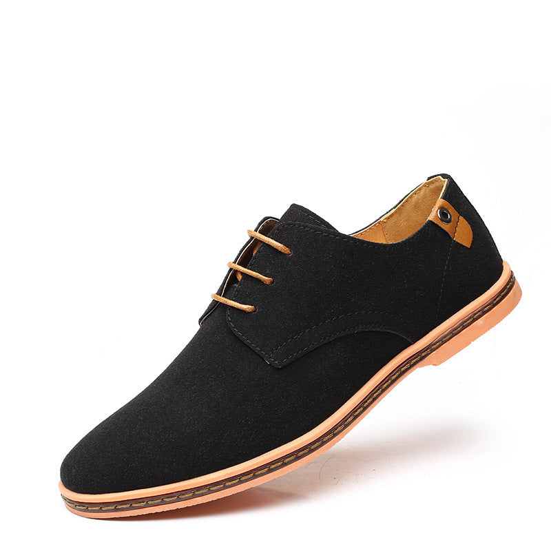 Men’s Casual Suede Oxford Shoes