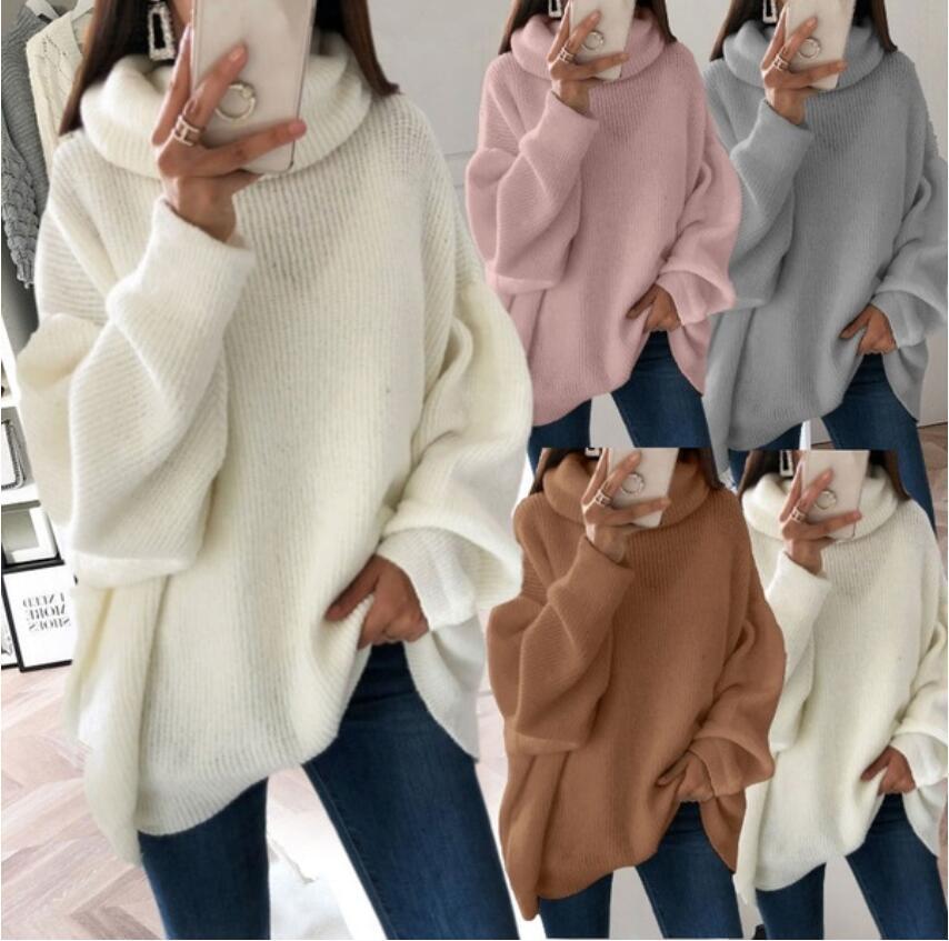 LORVENE Classic High Neck Sweater