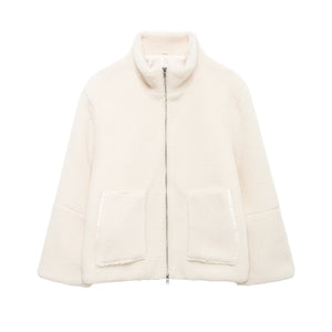 LORVENES Turtleneck Coat