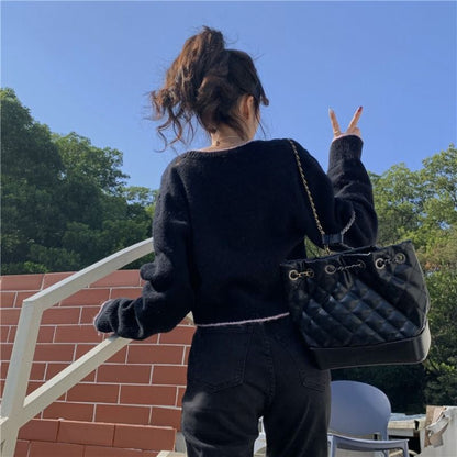 LORVENE Luxe Wool Cardigan