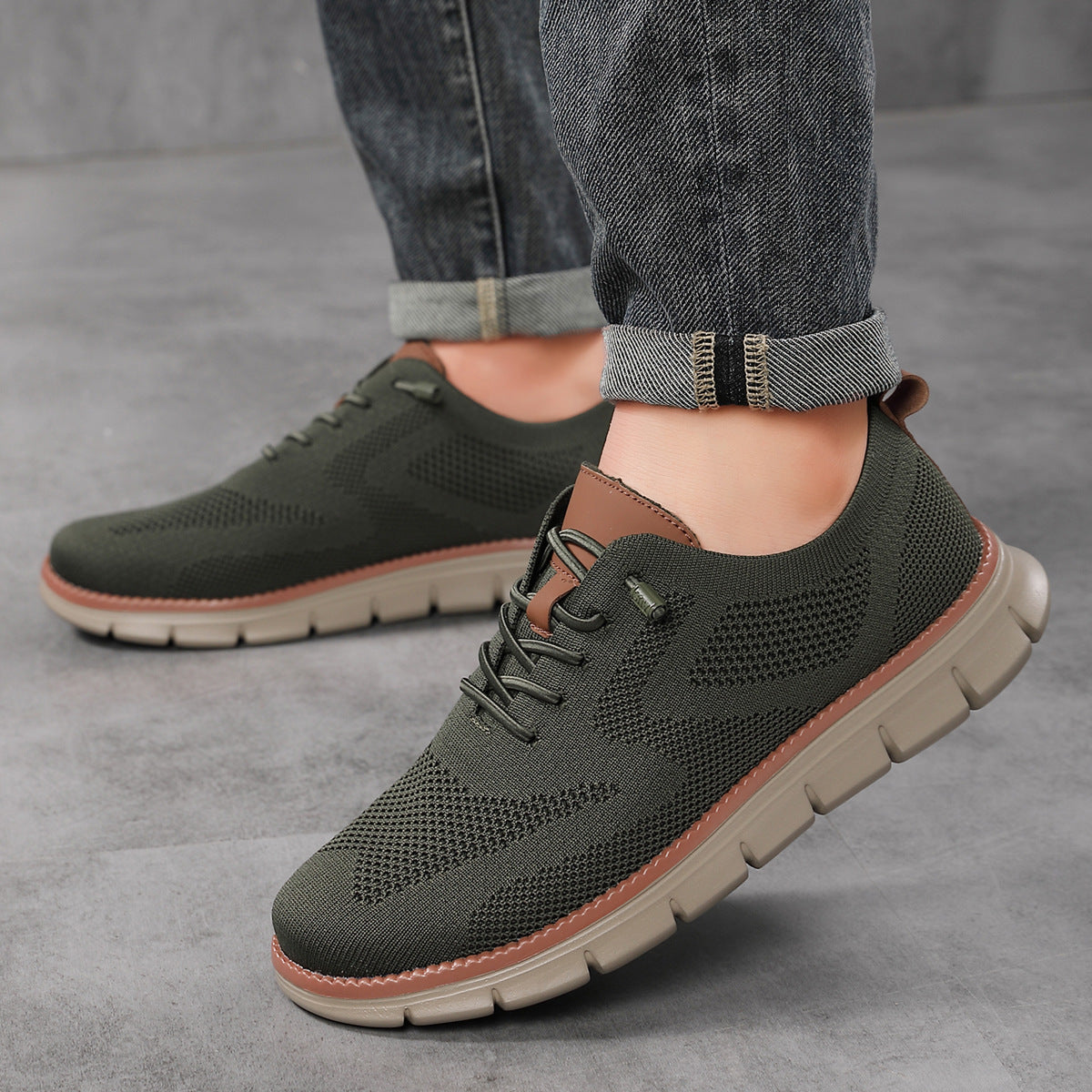 Men’s Lightweight Knit Sneakers