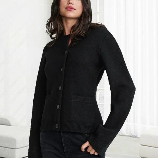 LORVENE Chic Cable Cardigan