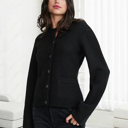 LORVENE Chic Cable Cardigan